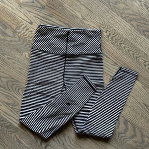 GLYDER striped leggings